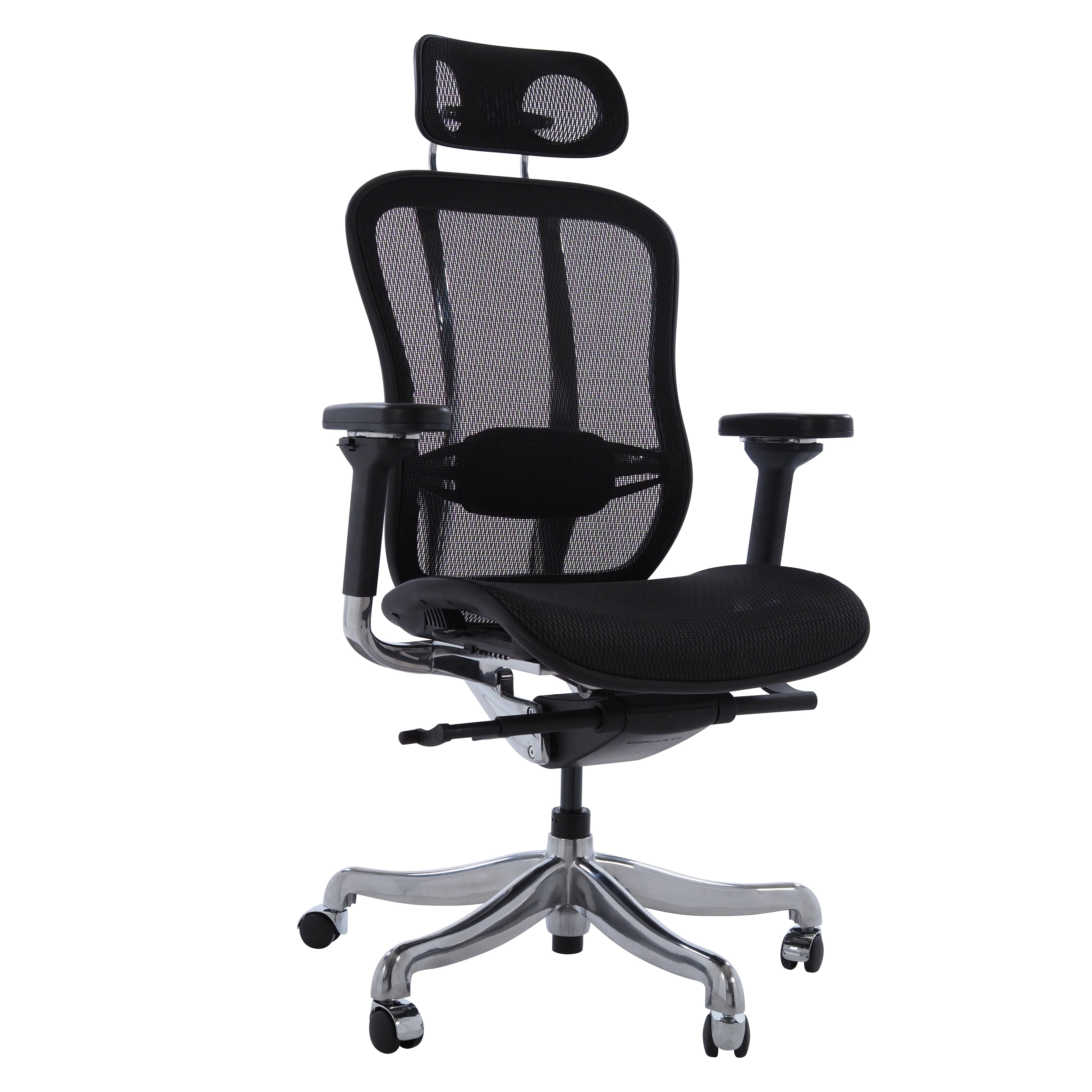 Herman Miller style, Escritório Aaron mesh netweave preto