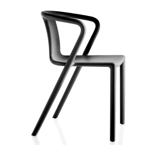 stackable style, Cadeira do pátio Air armchair preto