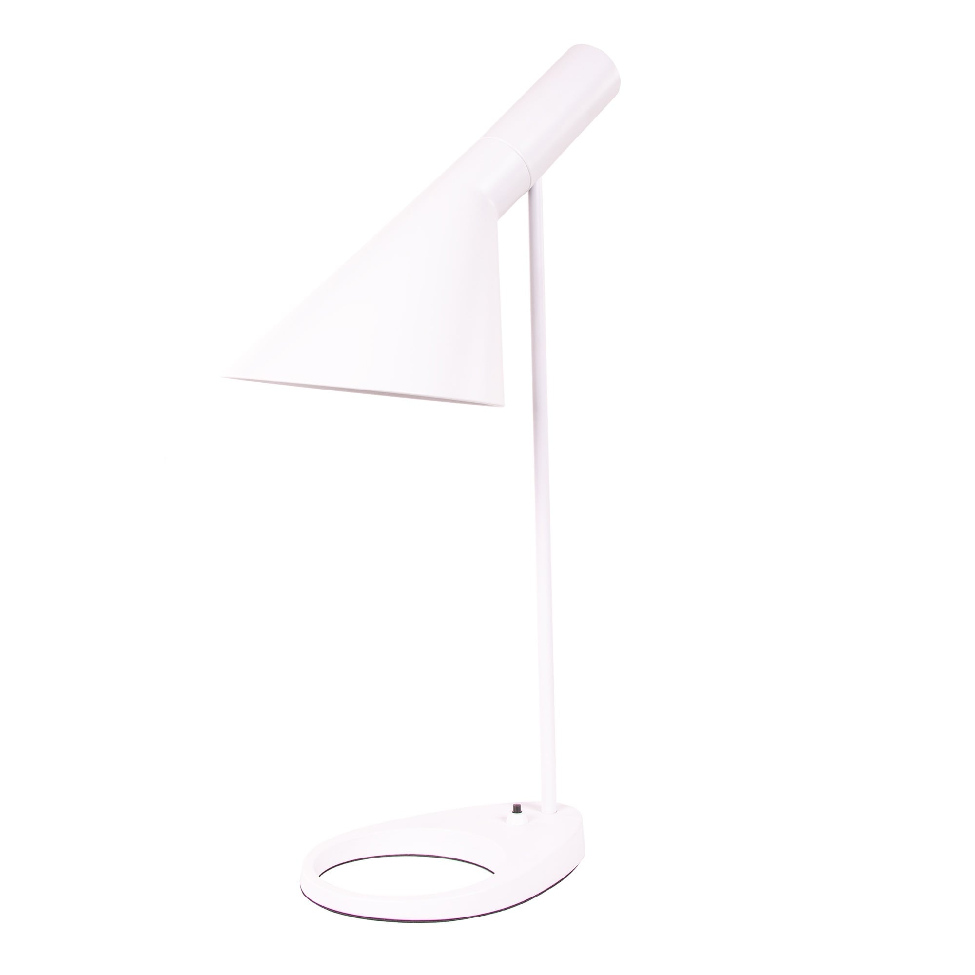 Arne Jacobsen style, Lâmpada de mesa Lâmpada AJ branco
