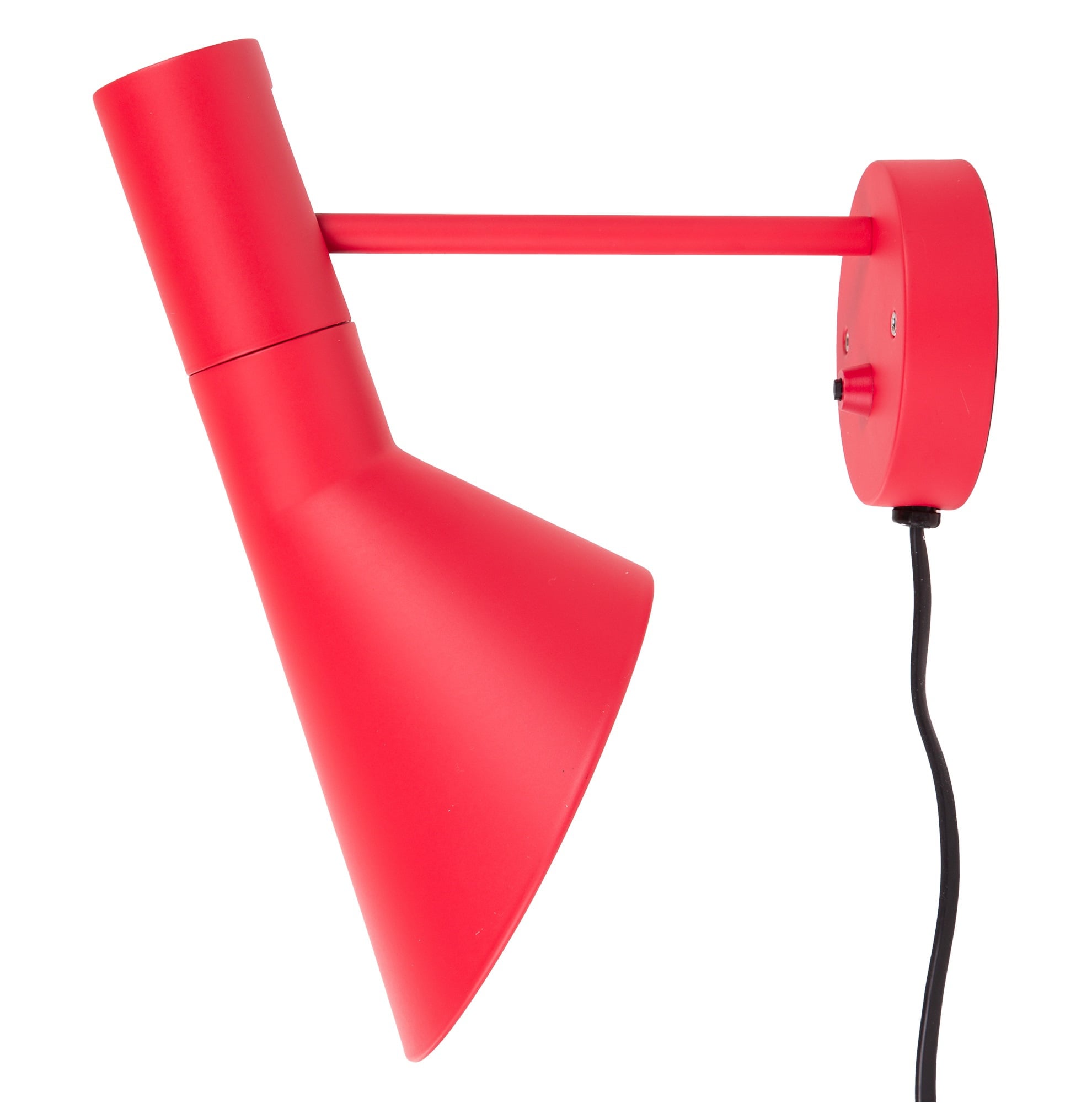 Arne Jacobsen style, Lâmpada de parede Lâmpada AJ vermelho