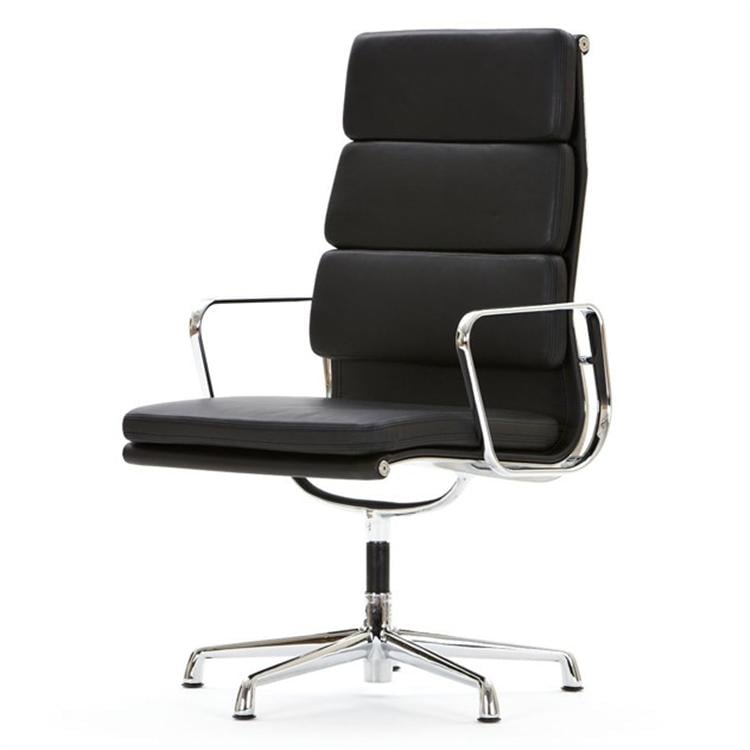 Charles Eames style, Presidente da reunião EA208 encosto alto preto