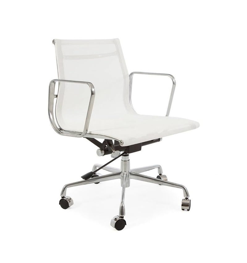 Charles Eames style, Escritório EA117 mesh netweave branco