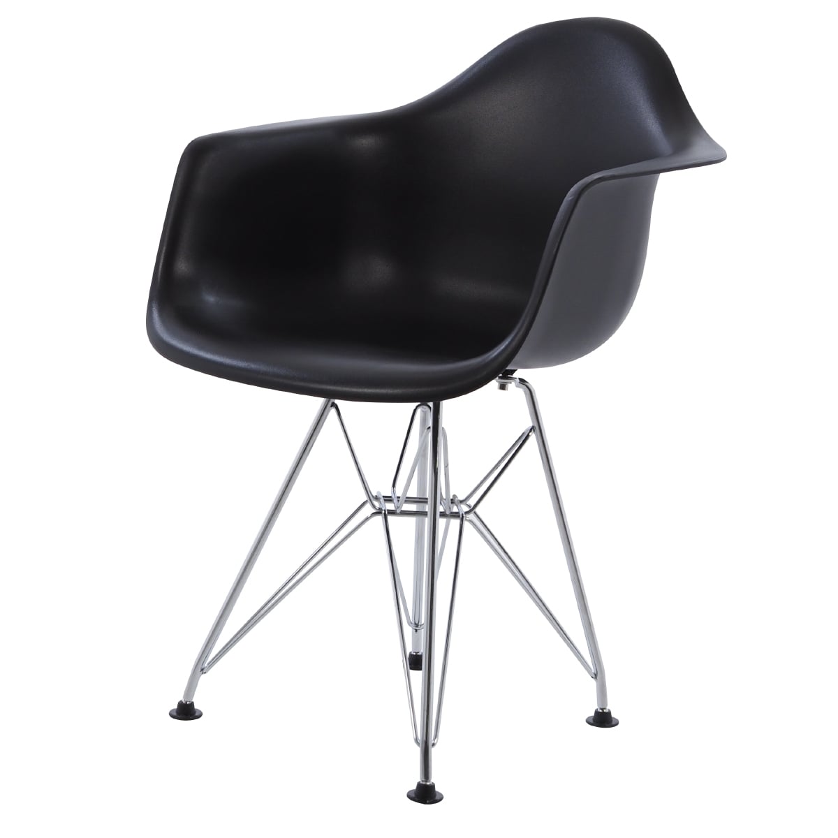 Charles Eames style, Cadeira DAR júnior preto