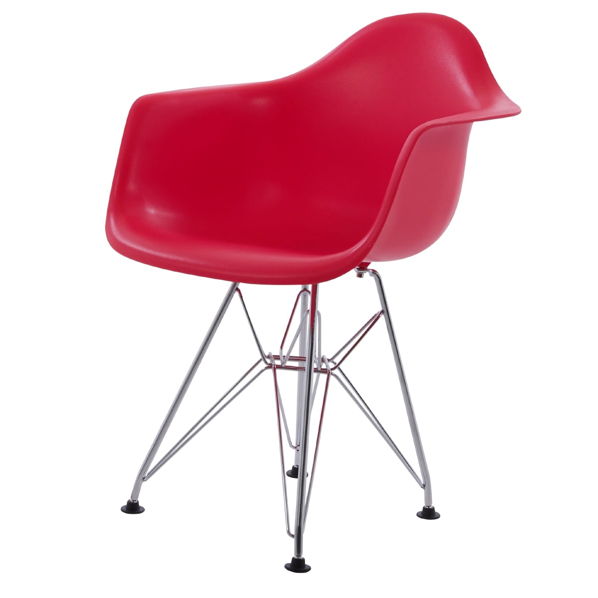Charles Eames style, Cadeira DAR júnior vermelho