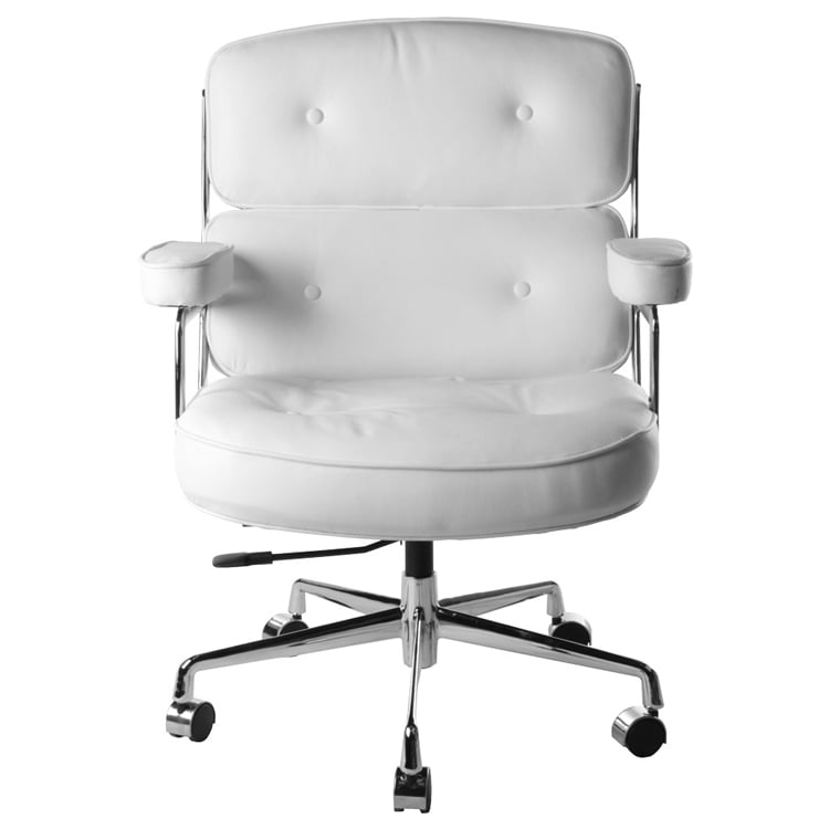 Charles Eames style, Escritório ES104 branco