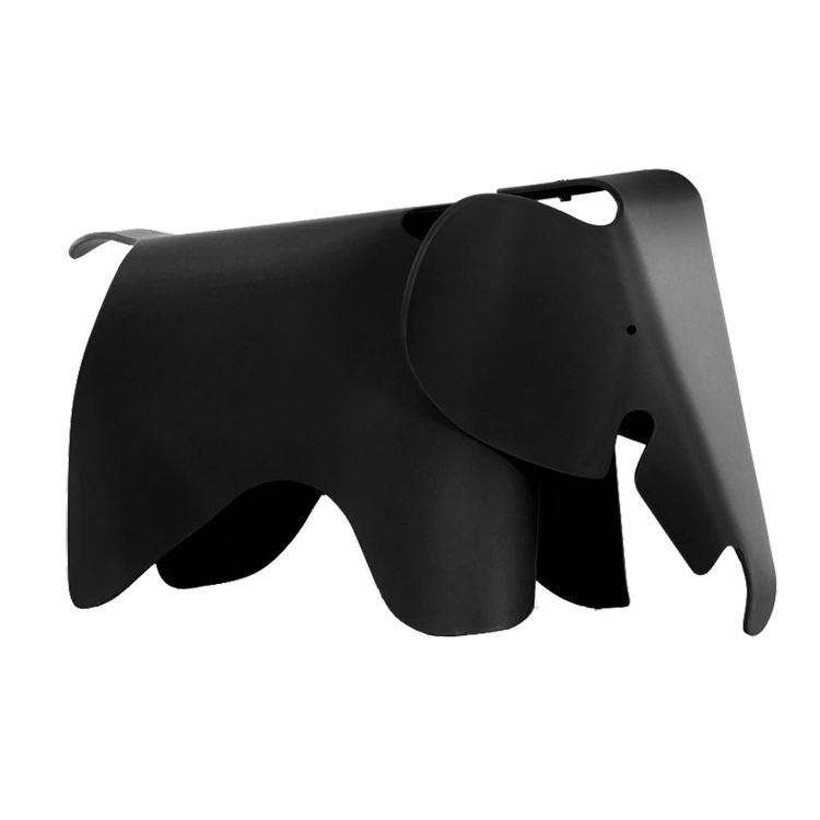 Charles Eames style, Cadeira de elefante Elephant júnior preto