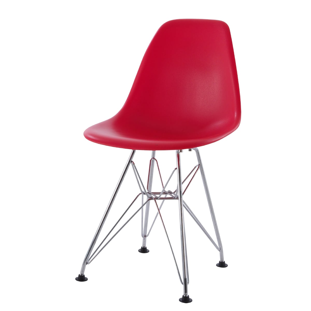 Charles Eames style, Cadeira DSR júnior vermelho