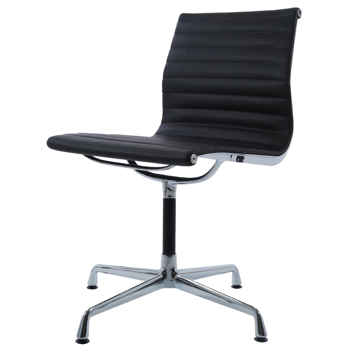 Charles Eames style, Presidente da reunião EA105 Couro preto