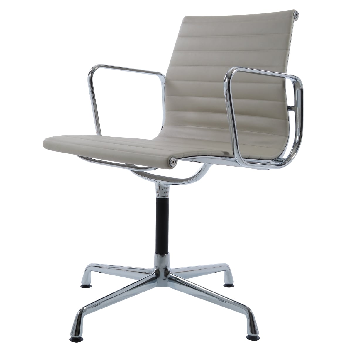 Charles Eames style, Presidente da reunião EA108 Couro cinza