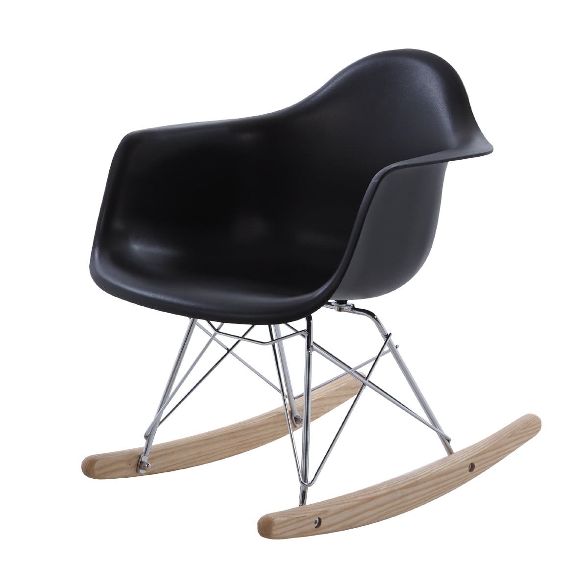 Charles Eames style, Cadeira de balanço RAR júnior preto