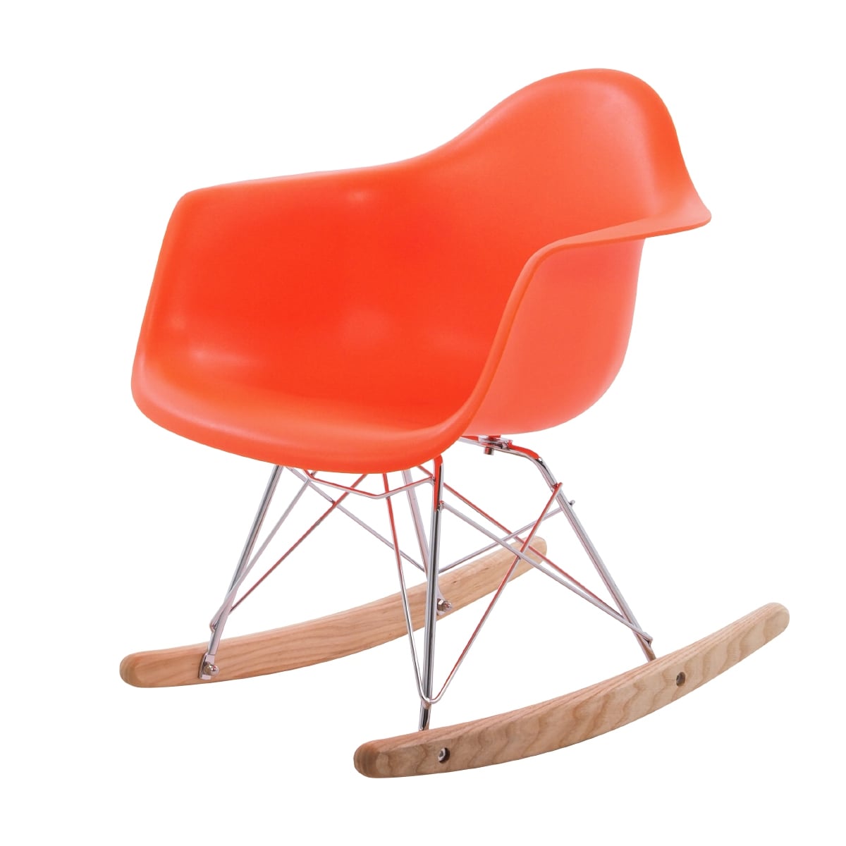 Charles Eames style, Cadeira de balanço RAR júnior laranja