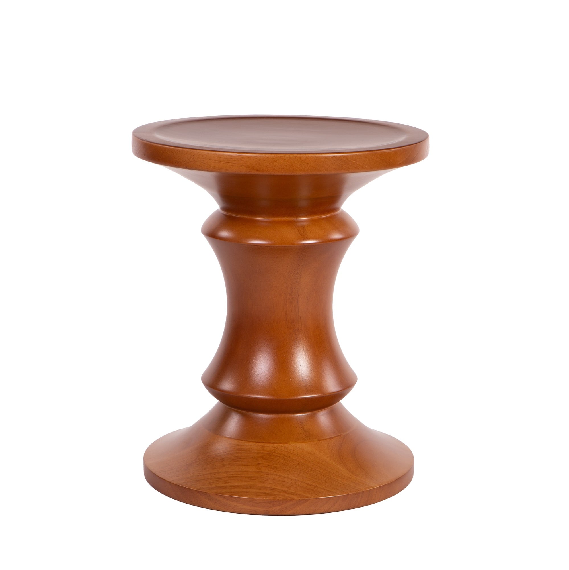 Charles Eames style, Tamborete Stool Tipo Walnut A
