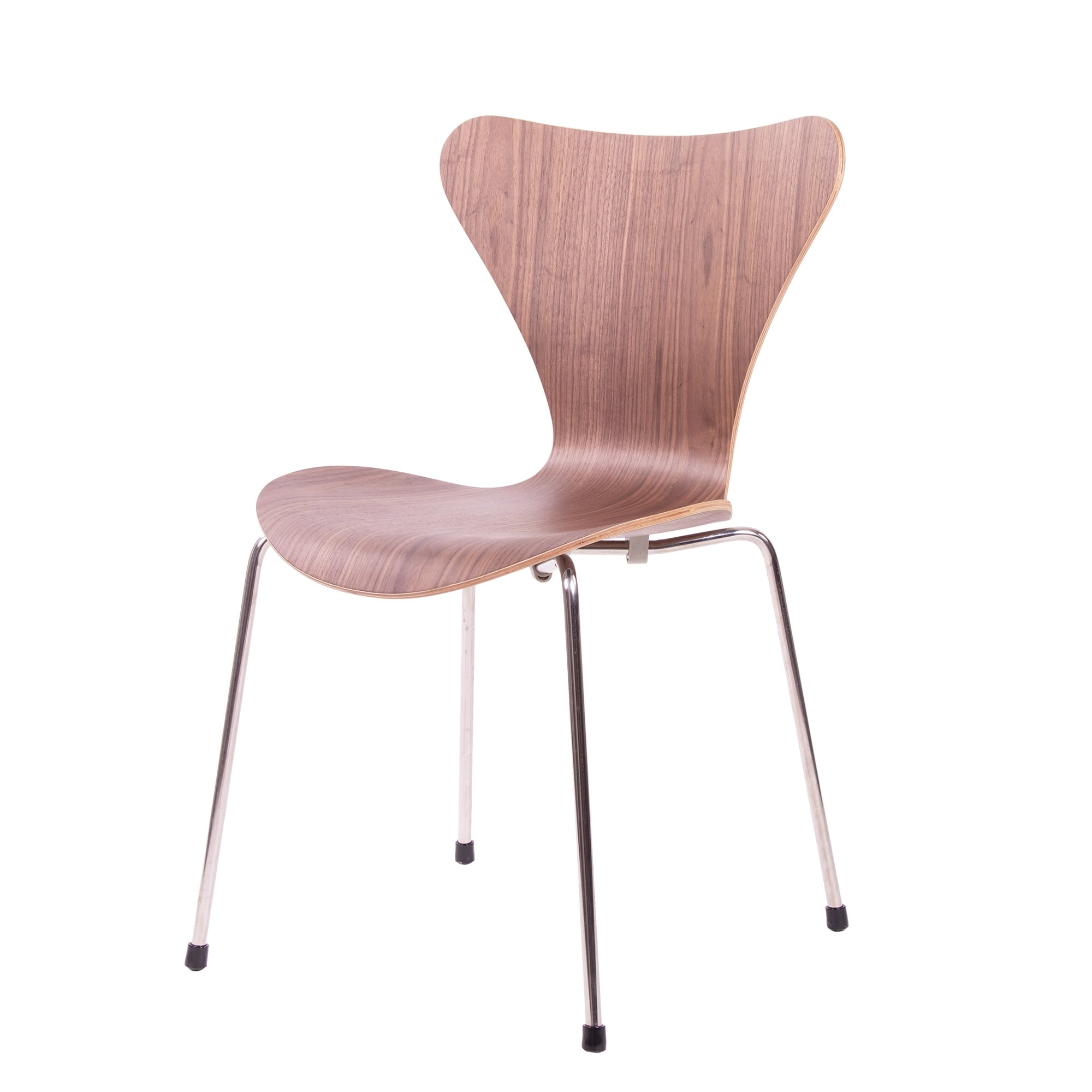 Arne Jacobsen style, Cadeira de jantar Butterfly series noz