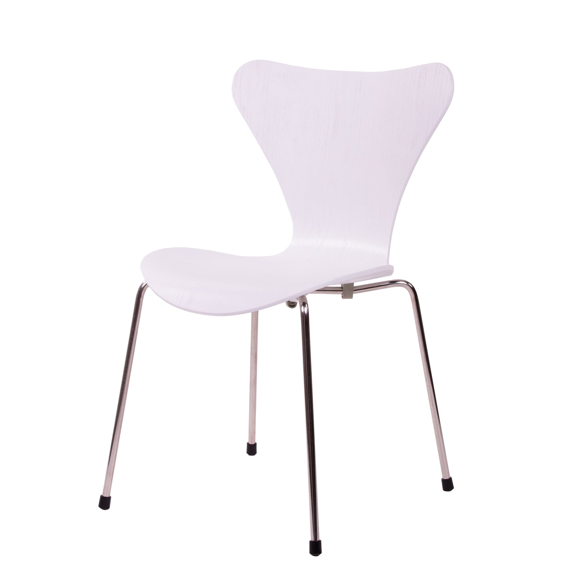 Arne Jacobsen style, Cadeira de jantar Butterfly series branco
