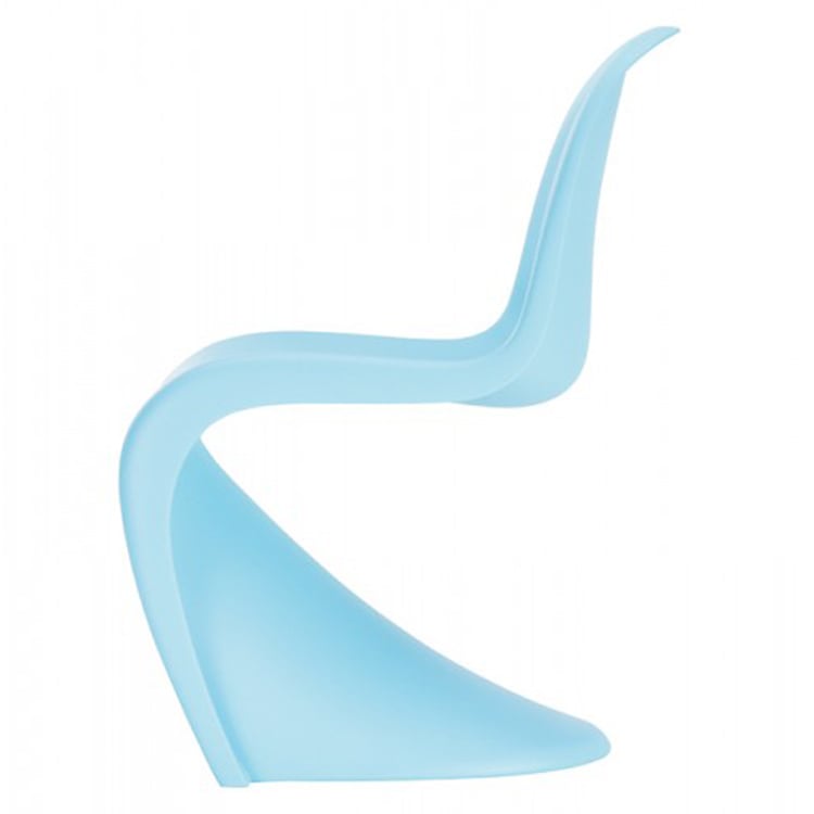 Verner Panton style, Cadeira cadeira Panton lustroso luz