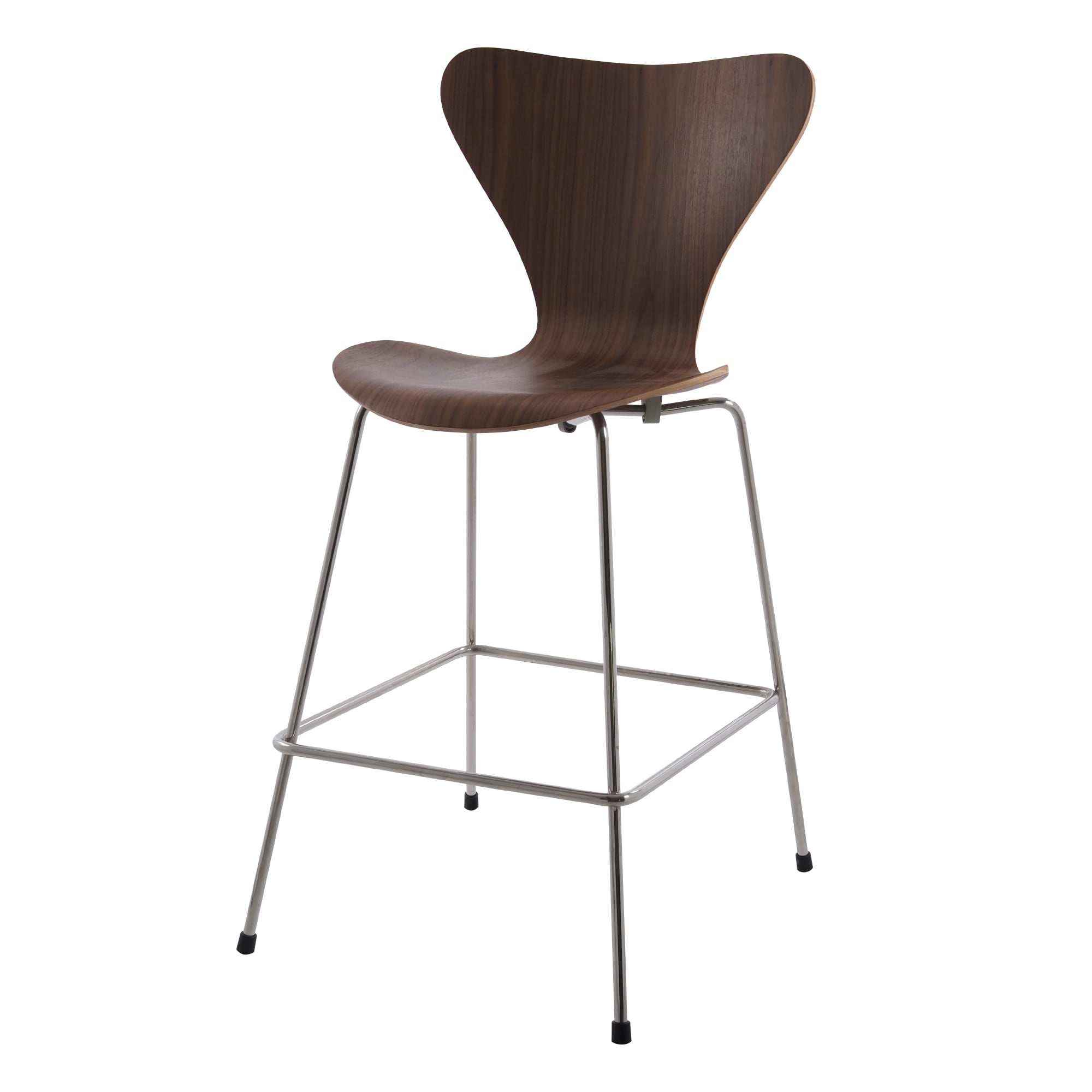 Arne Jacobsen style, Tamborete Butterfly series 66cm noz