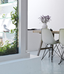 Cadeira Eames DSW branca em pt.freefurn.com